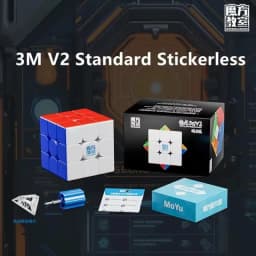 MoYu Meilong M Magnetic Version 2x2 3x3 4x4 5x5 6x6 Magic Cube Toy Magnetic Cubing Classroom M Speed Puzzle Toys Educational Toy