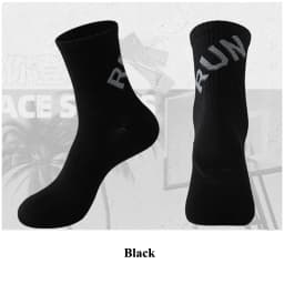 Running Socks Unisex Men Women Middle Tube Quickly Dry Outdoor Sports Marthon Bike Riding Fitness Training Crew Socks