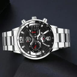 3PCS/5PCS Set DEYROS Fashion Mens Calendar Watches Men Business Quartz Wristwatch Male Casual Necklace Bracelet Watch.