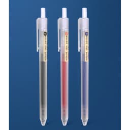 3-5pcs Retractable Gel Pens Set Black/Red/Blue Ink Ballpoint 0.5mm Quick Drying Business Signature Fine Point Writing Supplies