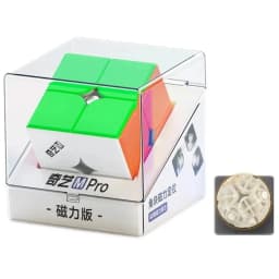 QiYi M Pro 2x2 Magnetic Magic Cube Professional 2×2 Speed Puzzle Children's Toys 2x2 Speedcube  Cubo Magico Toys For Children