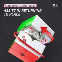 QiYi M Pro 2x2 Magnetic Magic Cube Professional 2×2 Speed Puzzle Children's Toys 2x2 Speedcube  Cubo Magico Toys For Children