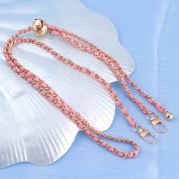 Adjustable Ball Bag Chain Metal Chain All-match Bag Accessories Bag Strap Transfer Bead Chain Bag Chain