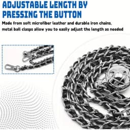 Adjustable Ball Bag Chain Metal Chain All-match Bag Accessories Bag Strap Transfer Bead Chain Bag Chain