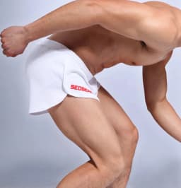 SEOBEAN Men's Sports Running Training Shorts Active Lifestyle Comfortable Inner Shorts