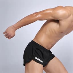 SEOBEAN Men's Sports Running Training Shorts Active Lifestyle Comfortable Inner Shorts