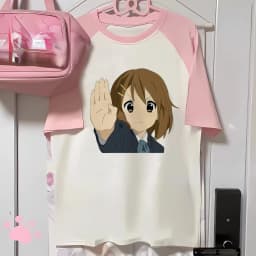 K-on t-shirts women comic t shirt female designer funny graphic clothes