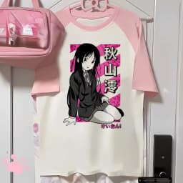 K-on t-shirts women comic t shirt female designer funny graphic clothes