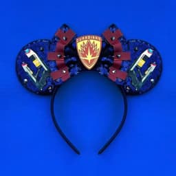 Mickey Mouse Guardians Of Galaxy Hairbands Baby Groot Ears Hair Accessories Kids Cartoon Headband Girls Bow Head Bands Women