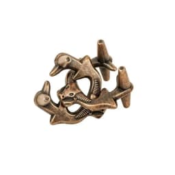 Classic Metal Puzzle Magic Mind Brain Teasers Intelligence Puzzles Game for Adults Kids