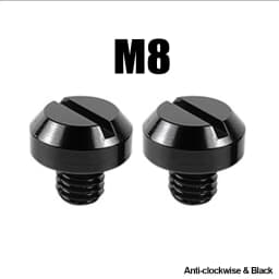 2PCS M8 M10*1.25 Motorcycle Mirror Hole Plug Screw Bolts For Yamaha Honda Kawasaki Suzuki BMW Aprilia Ducati Universal
