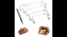 Woman Doctor Purse Frame Metal Aluminium Tube Frame Bag Handle Clutch Bag Parts
