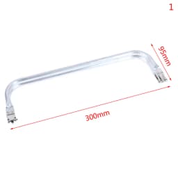 Woman Doctor Purse Frame Metal Aluminium Tube Frame Bag Handle Clutch Bag Parts