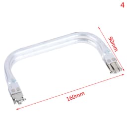 Woman Doctor Purse Frame Metal Aluminium Tube Frame Bag Handle Clutch Bag Parts