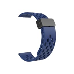 22mm 20mm Magnetic Strap for Samsung Galaxy Watch 4 5 6 7 4/6 Classic Active 2 Silicone Band for Amazfit Bip 3 Huawei GT4 GT3 2e