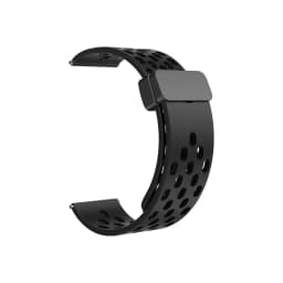 22mm 20mm Magnetic Strap for Samsung Galaxy Watch 4 5 6 7 4/6 Classic Active 2 Silicone Band for Amazfit Bip 3 Huawei GT4 GT3 2e