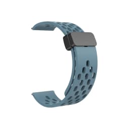 22mm 20mm Magnetic Strap for Samsung Galaxy Watch 4 5 6 7 4/6 Classic Active 2 Silicone Band for Amazfit Bip 3 Huawei GT4 GT3 2e