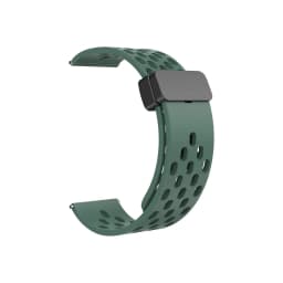 22mm 20mm Magnetic Strap for Samsung Galaxy Watch 4 5 6 7 4/6 Classic Active 2 Silicone Band for Amazfit Bip 3 Huawei GT4 GT3 2e