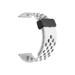 22mm 20mm Magnetic Strap for Samsung Galaxy Watch 4 5 6 7 4/6 Classic Active 2 Silicone Band for Amazfit Bip 3 Huawei GT4 GT3 2e