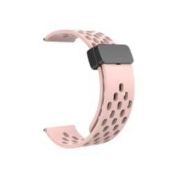 22mm 20mm Magnetic Strap for Samsung Galaxy Watch 4 5 6 7 4/6 Classic Active 2 Silicone Band for Amazfit Bip 3 Huawei GT4 GT3 2e
