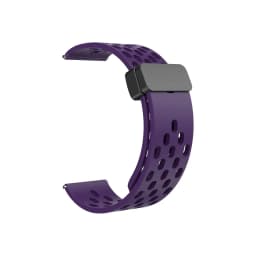 22mm 20mm Magnetic Strap for Samsung Galaxy Watch 4 5 6 7 4/6 Classic Active 2 Silicone Band for Amazfit Bip 3 Huawei GT4 GT3 2e