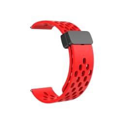 22mm 20mm Magnetic Strap for Samsung Galaxy Watch 4 5 6 7 4/6 Classic Active 2 Silicone Band for Amazfit Bip 3 Huawei GT4 GT3 2e
