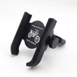 Aluminum Alloy Motorcycle Bicycle Mobile Phone Holder GPS Bracket Mounting Clip Multi-Specification Mobile Handlebar Bracket