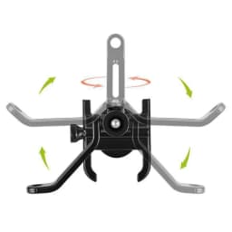 Aluminum Alloy Motorcycle Bicycle Mobile Phone Holder GPS Bracket Mounting Clip Multi-Specification Mobile Handlebar Bracket
