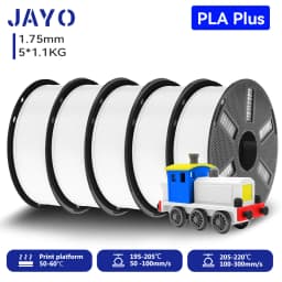 JAYO 3D PETG/PLA/PLA PLUS Printer Filament 1.75mm 5.5KG 100% No Bubble Non-Toxic 3D Printing Materials for 3D Printer&3D Pen