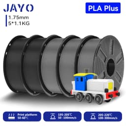 JAYO 3D PETG/PLA/PLA PLUS Printer Filament 1.75mm 5.5KG 100% No Bubble Non-Toxic 3D Printing Materials for 3D Printer&3D Pen