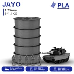 JAYO 3D PETG/PLA/PLA PLUS Printer Filament 1.75mm 5.5KG 100% No Bubble Non-Toxic 3D Printing Materials for 3D Printer&3D Pen