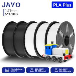JAYO 3D PETG/PLA/PLA PLUS Printer Filament 1.75mm 5.5KG 100% No Bubble Non-Toxic 3D Printing Materials for 3D Printer&3D Pen