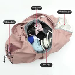 Single shoulder yoga bag nylon large capacity travel bag multifunctional and minimalist fitness bag gym bag