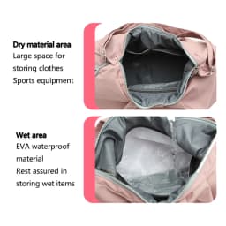 Single shoulder yoga bag nylon large capacity travel bag multifunctional and minimalist fitness bag gym bag