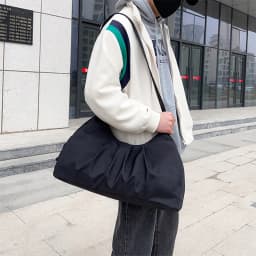 Single shoulder yoga bag nylon large capacity travel bag multifunctional and minimalist fitness bag gym bag