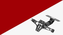 For Zontes G1 125 ZT125 G1 ZT125U ZT 125 U ZT 310X ZT310R Motorcycle Adjustable Rear Tail Tidy License Plate Holder Bracket LED