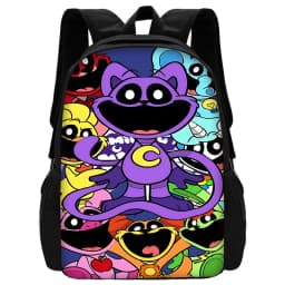 Child School Cute For Smilings Critters Backpack with Lunch Bags ,Pencil Bags ,School Bags for Boys Girls Best Gift
