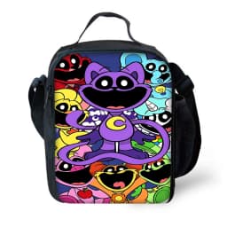 Child School Cute For Smilings Critters Backpack with Lunch Bags ,Pencil Bags ,School Bags for Boys Girls Best Gift