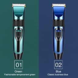 Electric Hair Clipper Wireless Professional Trimmer LED Display Ceramic Blade Household Low Noise Men Hair Clipper Haircut Tool