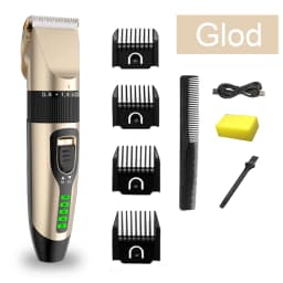 Electric Hair Clipper Wireless Professional Trimmer LED Display Ceramic Blade Household Low Noise Men Hair Clipper Haircut Tool
