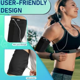 Sports Arm Bag Phone Holder for Running, Cell Phone Arm Bands, Phone Strap Armband Fits Phone, Use for Walking, Hiking, Biking