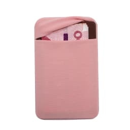 Stretchy Cell Phone Pocket Stick On Card Wallet, Unisex Adhesive Sticker, Credit Card Sleeve Pouch, High Quality