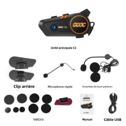 Bluetooth Motorcycle Helmet Headset Headphone Wireless Motor Bike Handsfree Stereo Earphone Speaker Noise Reduction With Mic