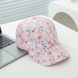 Baby Girls Baseball Summer School Cartoon Flowers Children Outdoor Kids Caps for 2-8Years Adjustable Sports Hats Cotton