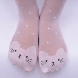 Cat Kitten Thin Embroidery Dots Summer Kawaii Tights for Child Baby Girls Kids Sheer Pantyhose Cute Kitty Ballet Dance Stockings