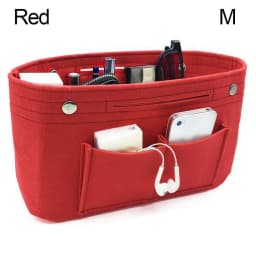 Women's Organizer Handbag Insert Bag Felt Travel Bag Insert Liner Purse Organiser Pouch