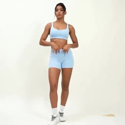 Summer Solid Color Women Fitness Quick-Dry Sport Short Women Cycling Soft Training Shorts Jog High Waist Yoga Short Legging