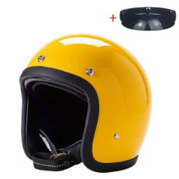 Vintage 500TX Open Face Motorcycle Helmet Retro Scooter Riding 3/4 Jet Casco Moto Capacete Japanese Korea Style BLD