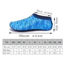 Summer Outdoor Beach Shoes and Socks for Women Swimming Non slip Soft Bottom Quick drying Creeper Socks