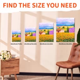 3 Pack Canvas Panels, Blank Board Panels for Acrylic, Oil, Watercolor, Tempera Painting,Primed Acid-Free for Students,Adults